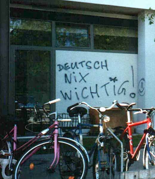 DEUTSCH NIX WICHTIG?